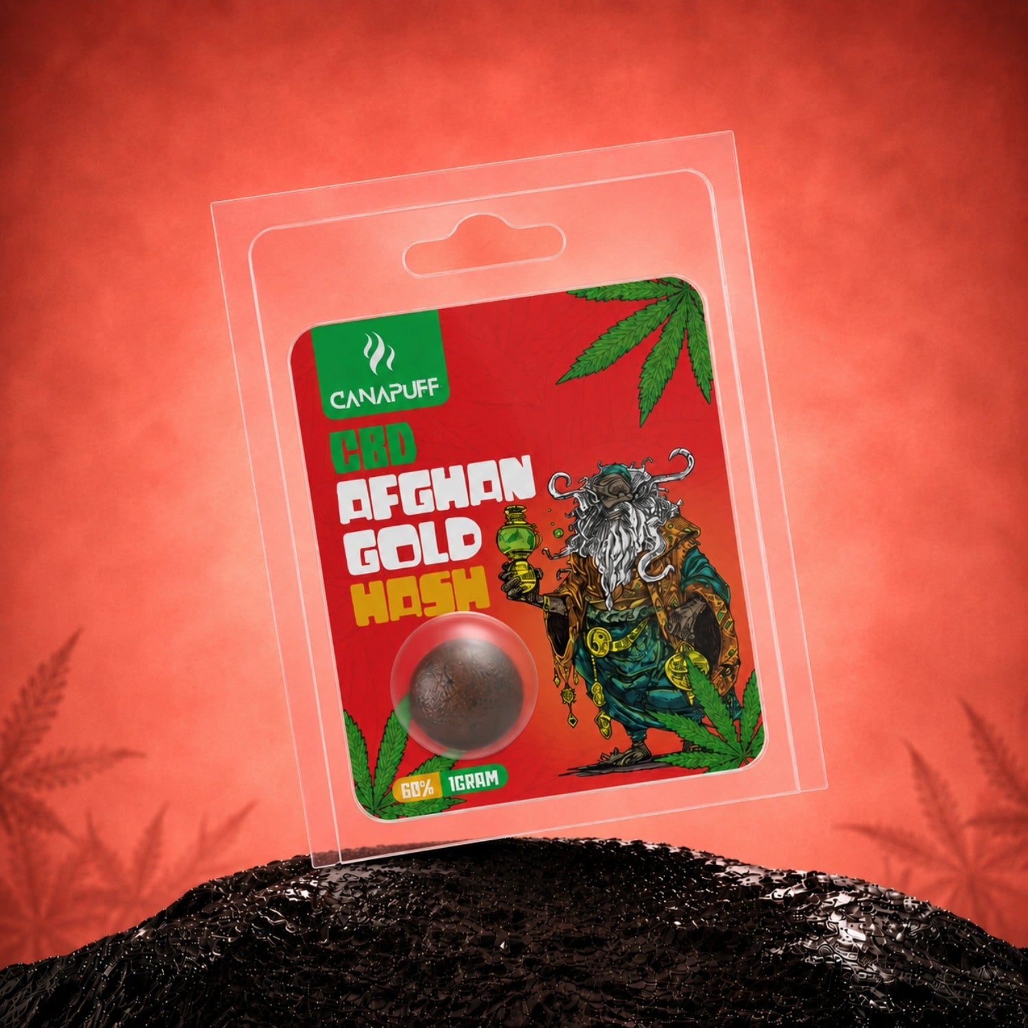CBD Hash Afghan Gold 60%