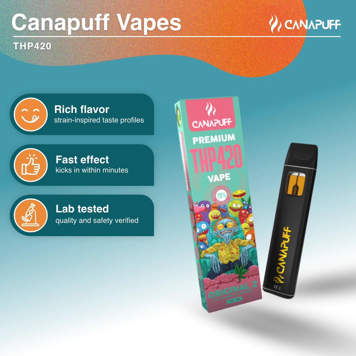 THP420 Vape Original Z 79% 1ml