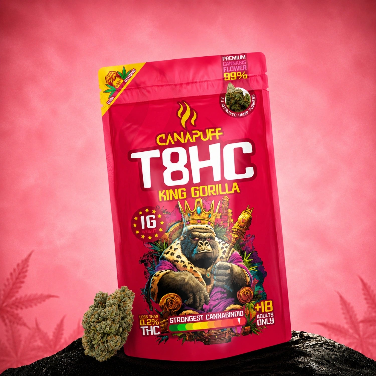 T8HC Flowers King Gorilla 99%