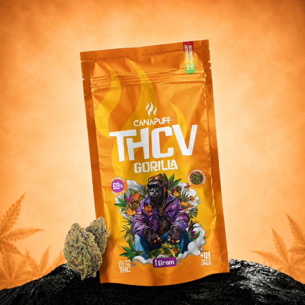 THCv Flowers Gorilla 69%