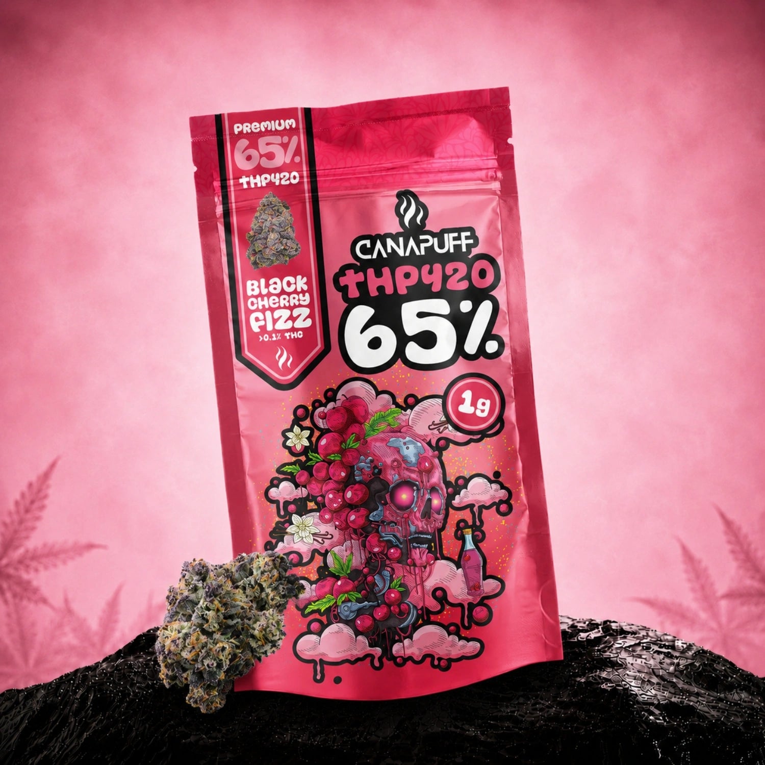 THP420 Flowers Black Cherry Fizz 65%
