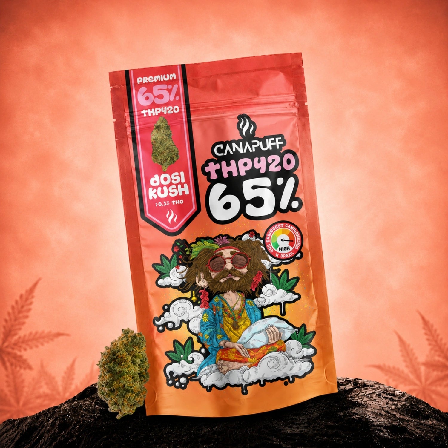 THP420 Flowers Dosi Kush 65%