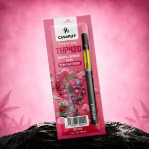 THP420 Pen+Cartridge Black Cherry Fizz 79%