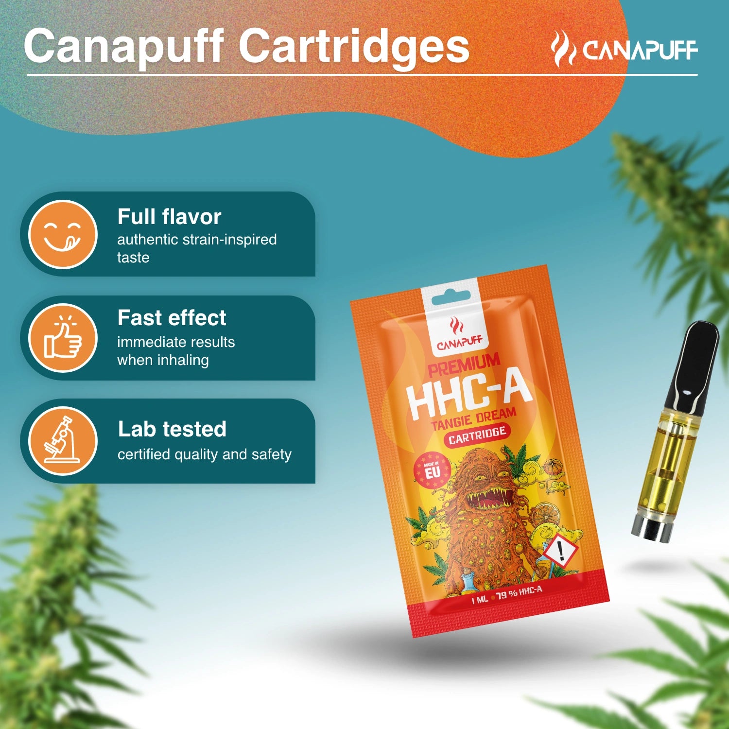 HHC-A Cartridge Tangie Dream 79%