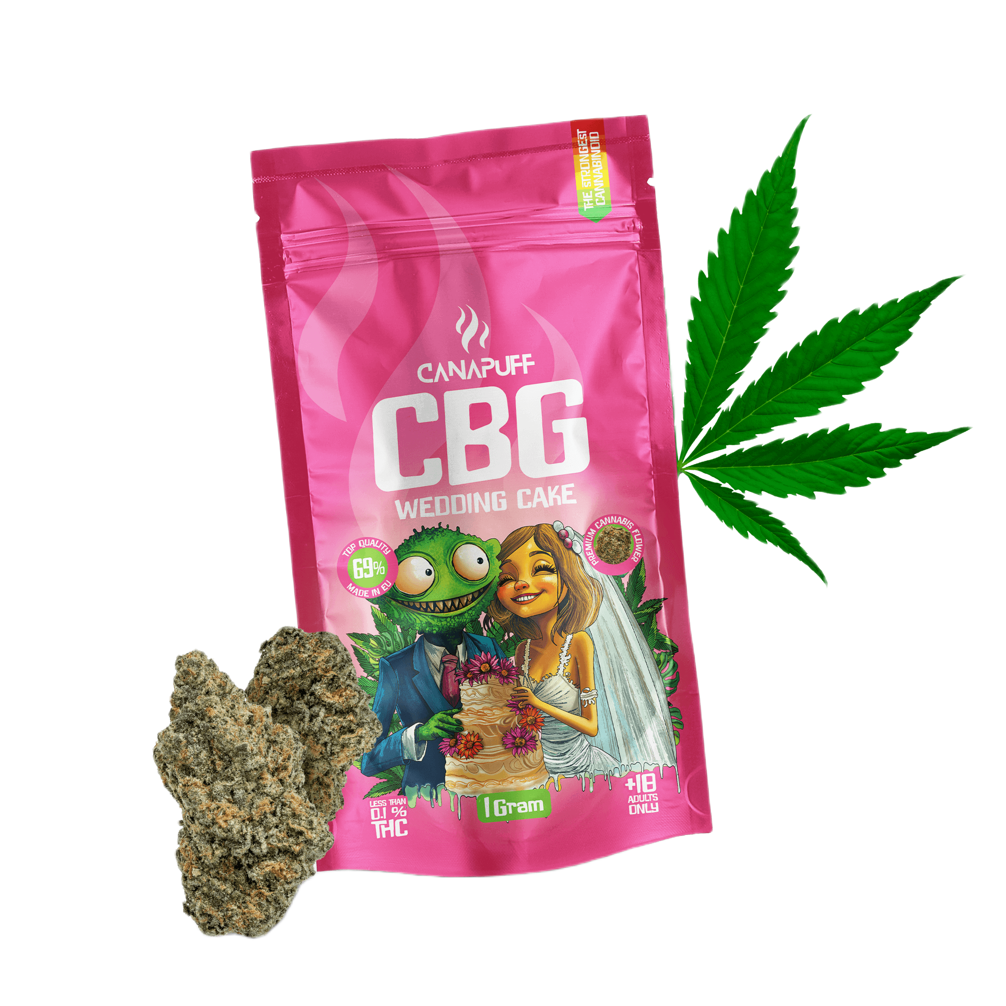 CBG Flowers Wedding Cake 69%