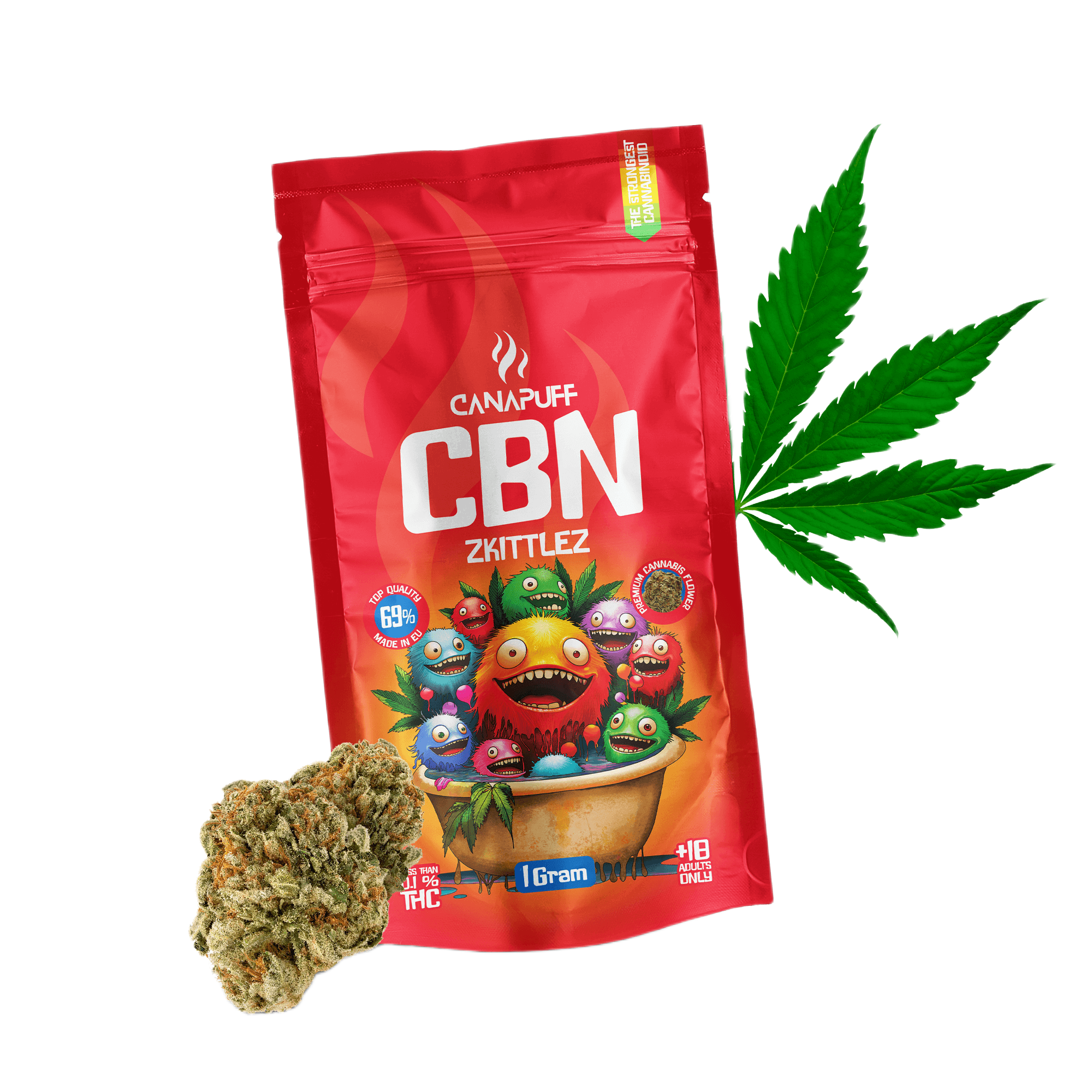 CBN Flowers Zkittlez 69%